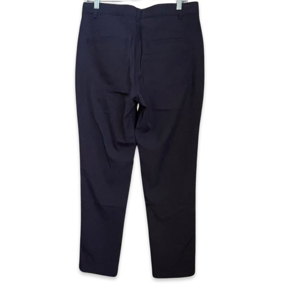 Blue 5 Pocket Stretch Waist Flat Front Golf Pants size 30 NWT - Picture 2 of 5